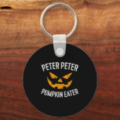 Peter Peter Pumpkin Eater Halloween Costume Shirt  キーホルダー (正面)