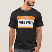 Peter Peter Pumpkin Eater  Halloween couples costu Tシャツ (正面)