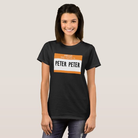Peter Peter Pumpkin Eater  Halloween couples costu Tシャツ (正面フル)
