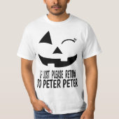 Peter Peter Pumpkin Eater Wife Couples Costume  Tシャツ (正面)