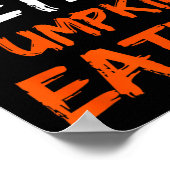 Peter Pumpkin Costume Eater Halloween  ポスター (角)