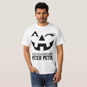 Peter Pumpkin Eater Halloween Couples Costume Wome Tシャツ (正面フル)