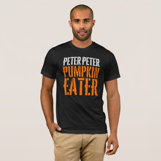 Peter Pumpkin Eater/Peter Peter Gift Tシャツ (正面フル)