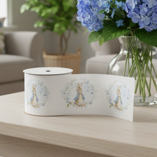 Peter Rabbit Baby Boy  グログランリボン