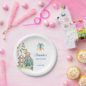 Peter Rabbit Baby Shower ペーパープレート (パーティー)
