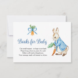 Peter Rabbit Baby Shower Books For Baby 出欠カード