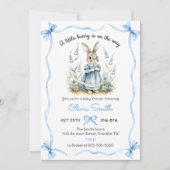 Peter Rabbit Baby Shower Invitation 招待状 (正面)