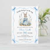 Peter Rabbit Baby Shower Invitation 招待状 (スタンド正面)