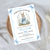 Peter Rabbit Baby Shower Invitation 招待状