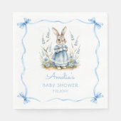 Peter Rabbit Baby Shower Napkins スタンダードランチョンナプキン (正面)