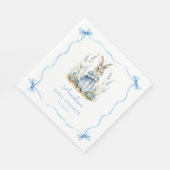 Peter Rabbit Baby Shower Napkins スタンダードランチョンナプキン (角)
