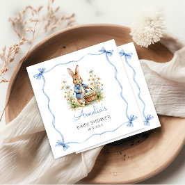 Peter Rabbit Baby Shower Napkins スタンダードランチョンナプキン