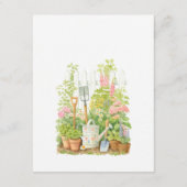 Peter Rabbit Baby Shower Spiel エンクロージャーカード (裏面)