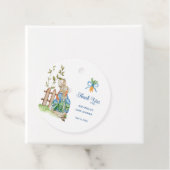 Peter Rabbit Baby Shower Thank You フェイバータグ (インサイチュ)