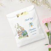 Peter Rabbit Baby Shower Thank You フェイバーバッグ (封をした状態)