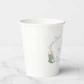 Peter Rabbit Beatrix Potter Greenery Watercolor 紙コップ (右)