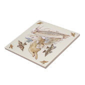 Peter Rabbit Beatrix Potter McGregor Ceramic Tile タイル (側面)