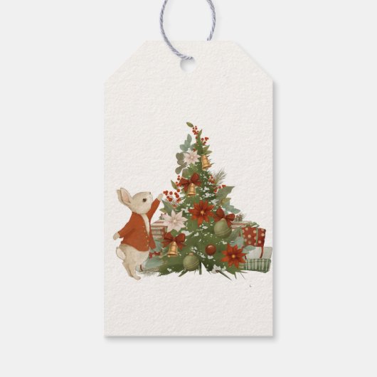 Peter Rabbit Christmas ギフトタグ (裏面)