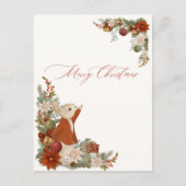 Peter Rabbit Christmas ポストカード (正面)