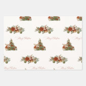 Peter Rabbit Christmas ラッピングペーパーシート (正面2)