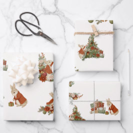 Peter Rabbit Christmas ラッピングペーパーシート
