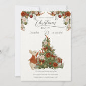 Peter Rabbit Christmas 招待状 (正面)