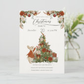 Peter Rabbit Christmas 招待状 (スタンド正面)