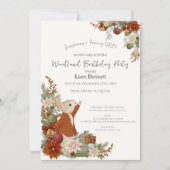 Peter Rabbit Christmas Birthday Invitation 招待状 (正面)
