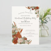 Peter Rabbit Christmas Birthday Invitation 招待状 (スタンド正面)