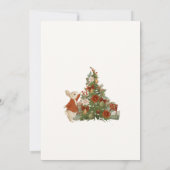 Peter Rabbit Christmas Party Invitation 招待状 (裏面)