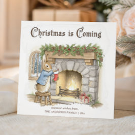 Peter Rabbit Cozy Christmas シーズンカード