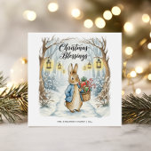 Peter Rabbit Cozy Forest Christmas シーズンカード