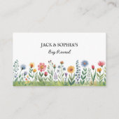 Peter Rabbit Diaper and Wipes Raffle Guessing Game エンクロージャーカード (裏面)