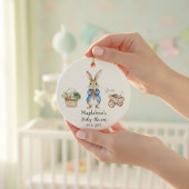 Peter Rabbit Garden Baby Shower Keepsake セラミックオーナメント