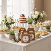 Peter Rabbit Garden Party Baby Shower ラウンドシール