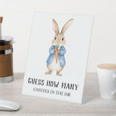Peter Rabbit “Guess How Many” Baby Shower Game 台座サイン (インサイチュ)