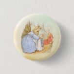 Peter Rabbit (mom)  缶バッジ<br><div class="desc">Peter Rabbit Beatrix Potter</div>