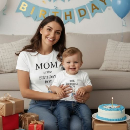 Peter Rabbit Mom of the Birthday Boy Party Family  Tシャツ