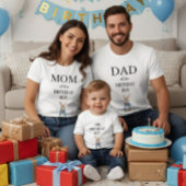 Peter Rabbit Mom of the Birthday Boy Party Family  Tシャツ