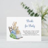 Peter Rabbit Mommy BooksベビーRSVPカード 出欠カード (スタンド正面)