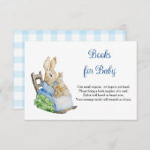 Peter Rabbit Mommy BooksベビーRSVPカード 出欠カード (正面/裏面)