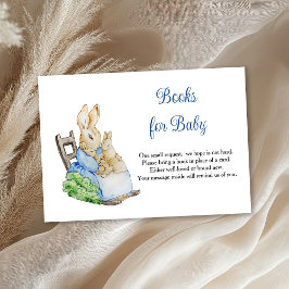 Peter Rabbit Mommy BooksベビーRSVPカード 出欠カード