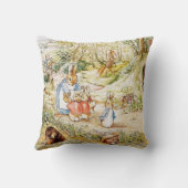 Peter Rabbit’s Neighbourhood by Beatrix Potter クッション (裏面)