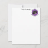 Peter Rottentailノートカード ノートカード (裏面)