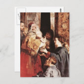 Peter Rubens – 十字架からの降下（右翼） ポストカード (正面/裏面)