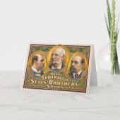 Peter Sells、Adam Forepaugh、Lewis Sells カード (正面)