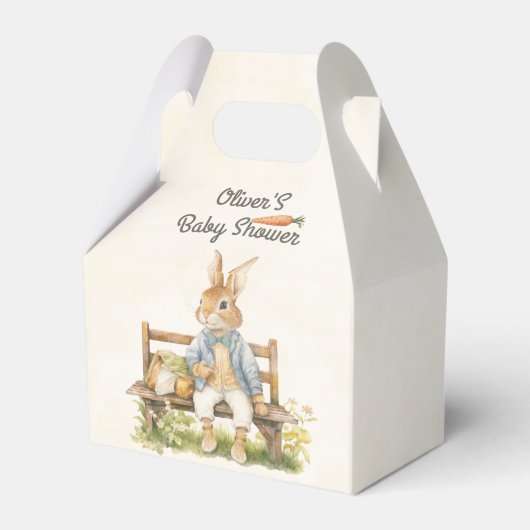 Peter The Rabbit – ベビーシャワー – ヴィンテージ フェイバーボックス (裏面サイド)