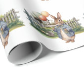 Peter the rabbit balloons  ラッピングペーパー (ロールコーナー)