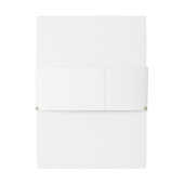 Peter the Rabbit Beatrix Woodland Baby Shower 招待状ベリーバンド (裏面例)