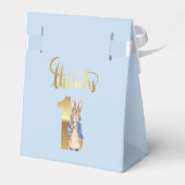 Peter the Rabbit Child Nameのパーソナライズ誕生日 フェイバーボックス (裏面サイド)